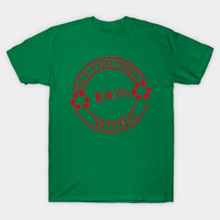 100 % ECO NATURAL Friendly T-Shirt